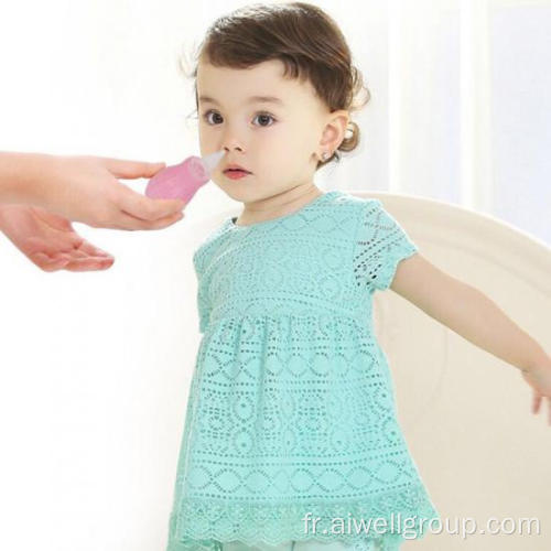 Brosse de bain en silicone bébé